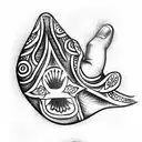 Hamsa Symbol tattoo design idea