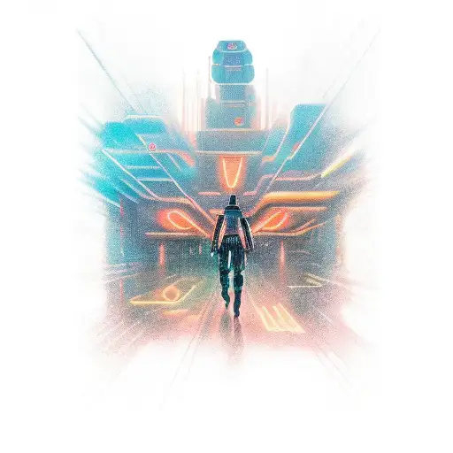 blade runner 2049 tattoo design idea