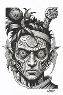 Obito Uchiha tattoo design idea