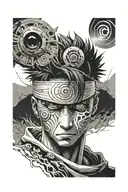 Obito Uchiha tattoo design idea