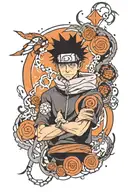 Obito Uchiha tattoo design idea