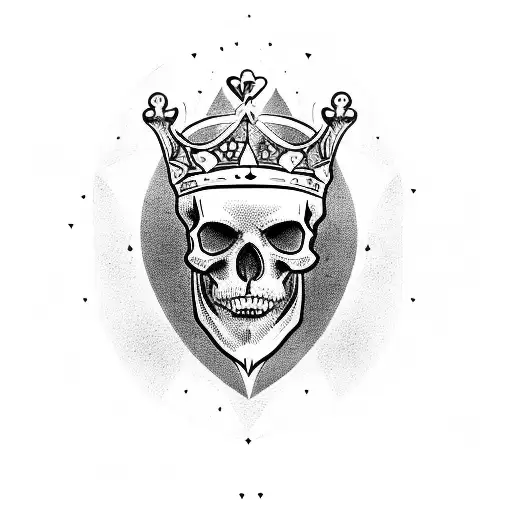 King skull tattoo by Jackart Tattoo | Post 30645