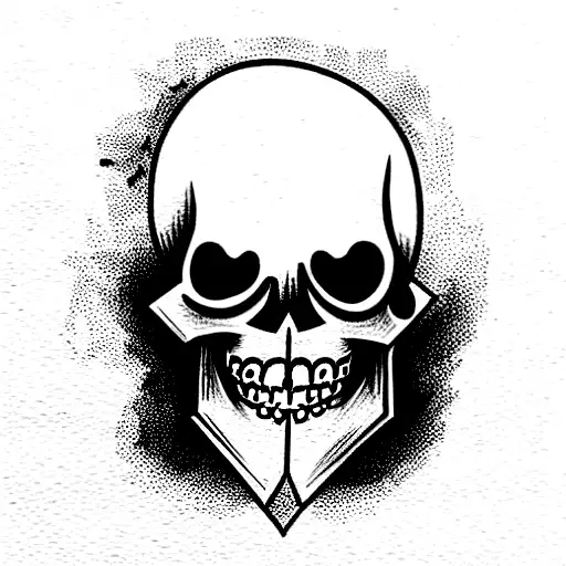 tattoo made by ai playing cards king skull tattoo design idea