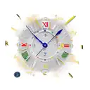 reloj de arena representando que el tiempo es oro tattoo design idea