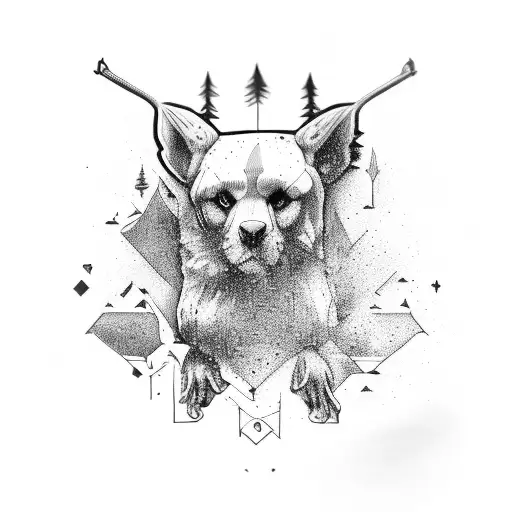 lebanon and stanford and sacramento tattoo design idea