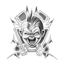 Chucky tattoo design idea