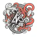 avicii symbol tattoo design idea