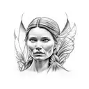 pocahontas tattoo design idea