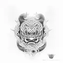 tai lung tattoo design idea
