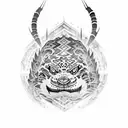 tai lung tattoo design idea