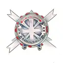 3 crosses  tattoo design idea