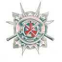 3 crosses  tattoo design idea