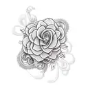 Vine tattoo design idea