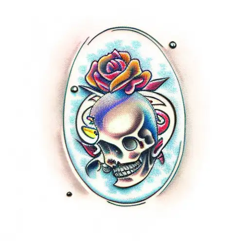 perfume de diamantes tattoo design idea