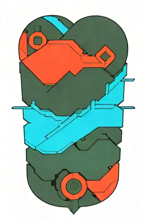 sword wrapped length wise  tattoo design idea