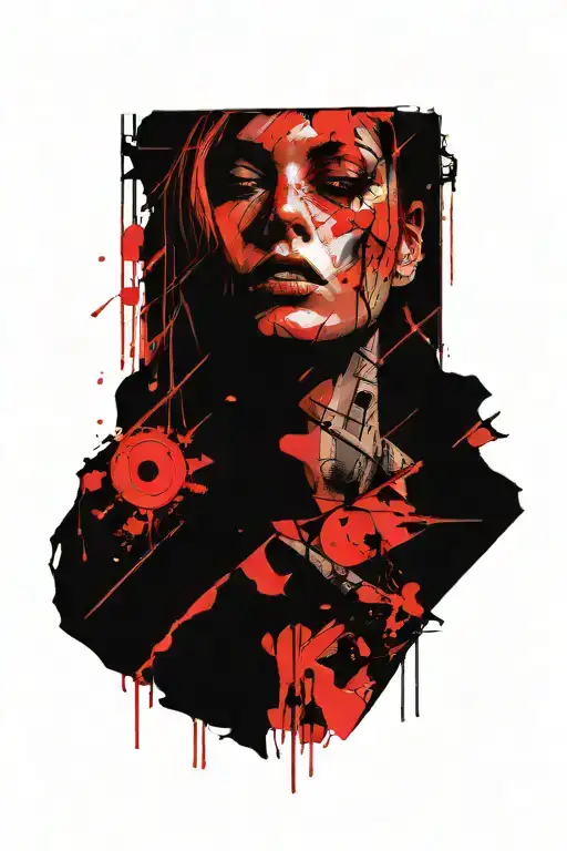 honor strength  tattoo design idea