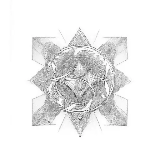 catholic tattoo design idea