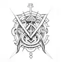 catholic tattoo design idea