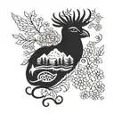 You never walk alone tattoo design idea