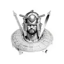 Roman warrior tattoo design idea