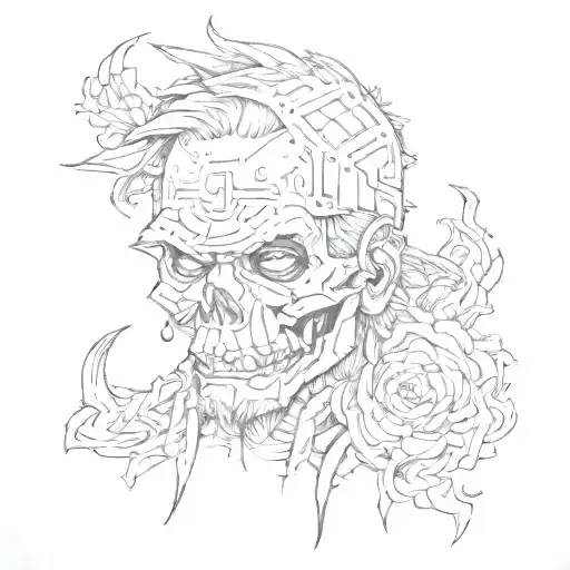 hooligan culture tattoo design idea