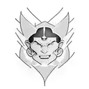 Avatar the Last Airbender in a rectangle box tattoo design idea