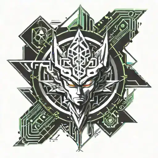 dragon ball z vegeta tattoo design idea