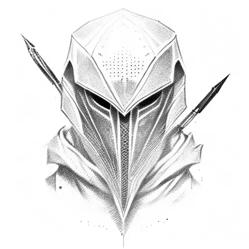 assassins creed tattoo design idea