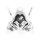 assassins creed odesy  tattoo design idea