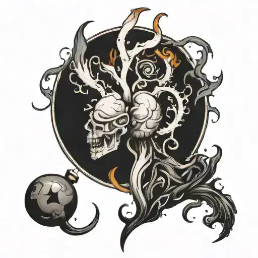 Kidneys, God tattoo design idea