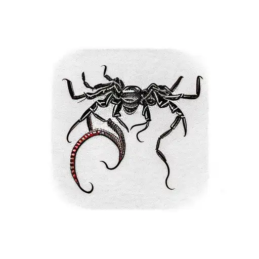 Scorpion tattoo design idea
