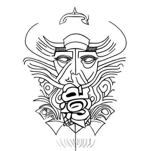 Every saint has a past, and every sinner has a future  tattoo design idea