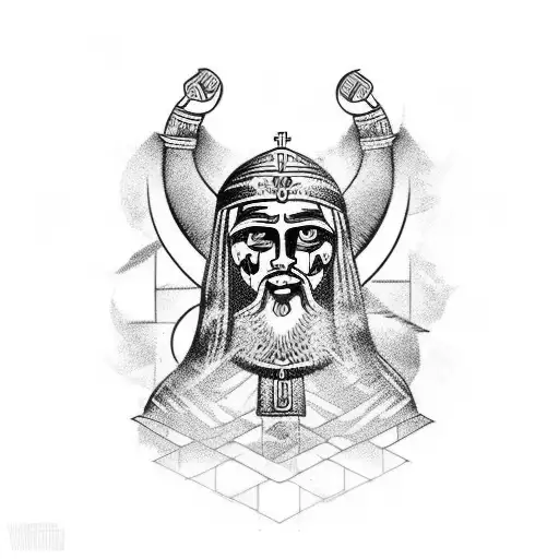 Every saint has a past, and every sinner has a future  tattoo design idea