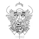 Every saint has a past, and every sinner has a future  tattoo design idea