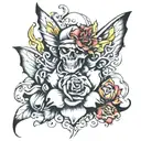 lost loved one tattoo design idea