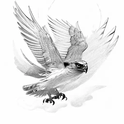 40+ White Hawk Tattoo Stock Illustrations, Royalty-Free Vector Graphics &  Clip Art - iStock