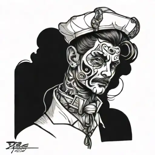 malpracticing doctor tattoo design idea