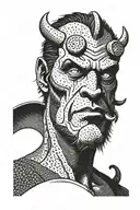 hellboy tattoo design idea