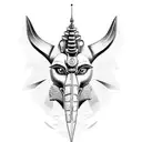 Anubis tattoo design idea