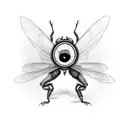 those eyes like fire I'm a winged insect, you're a funeral pyre tattoo design idea