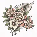 Perfectly imperfect tattoo design idea