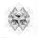 Pressure makes diamonds tattoo design idea