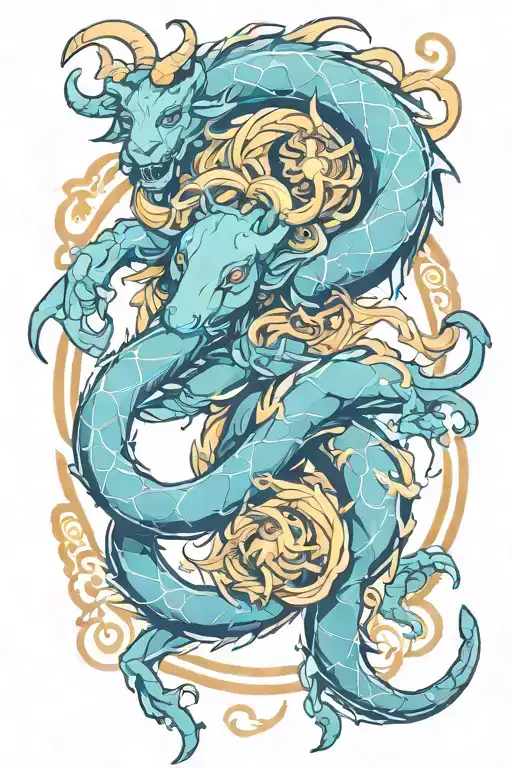 leo aries cancer zodiac sign tattoo design idea