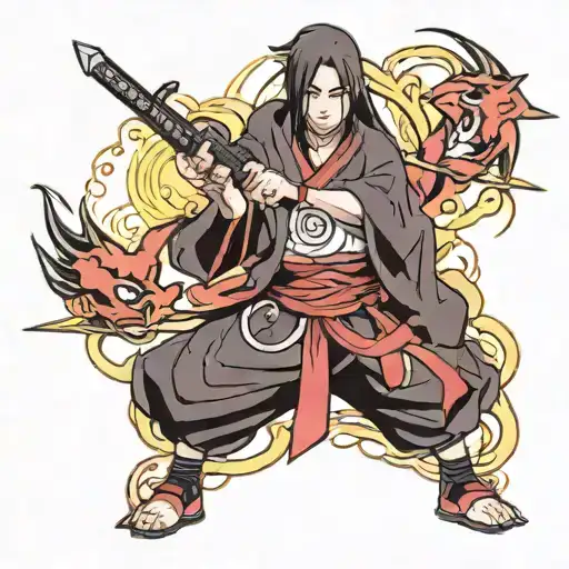 itachi tattoo design idea