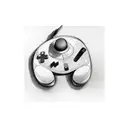 A sketch-style drawing of a video game controller with Japanese kanji symbols tattoo design idea