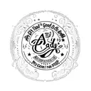 A tattoo written Daddy's Good Girl in cursive with a TN symbol logo at the end  tattoo design idea