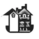 a house using the letters g and h tattoo design idea