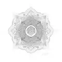 islamic tattoo design idea