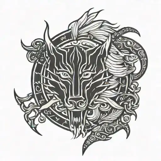 The Witcher symbols tattoo design idea