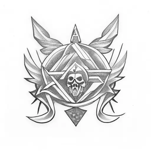 ace of spade card  tattoo design idea